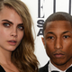Illustration for article titled Pharrell Is Recording Music With Cara Delevingne